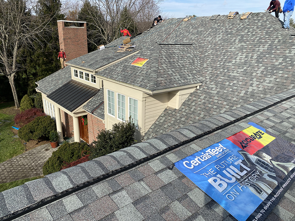 CertainTeed Landmark PRO Colonial Slate roof