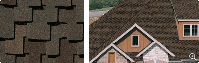 Heritage Vintage - Vintage Chestnut roofing shingles