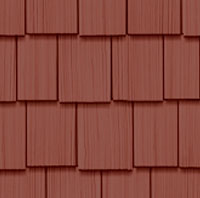 Vinyl Shakes siding sample