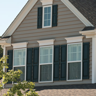 >Window Trim and Shutters