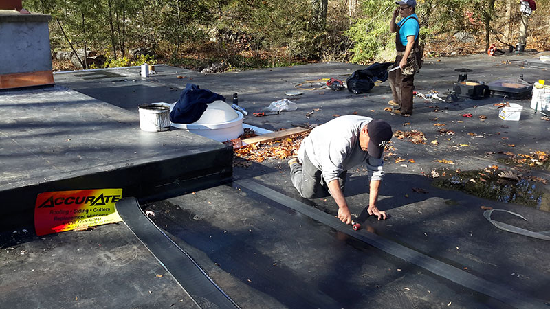 Flat Roof Replacement, Upper Makefield, PA