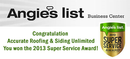 Angies List 2013 Award